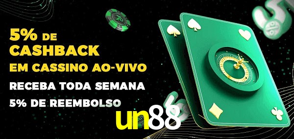 Promoções do cassino ao Vivo un88